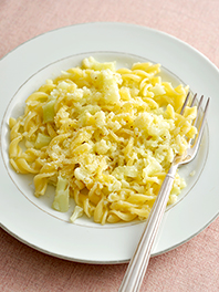 カリフラワーとチーズのパスタ